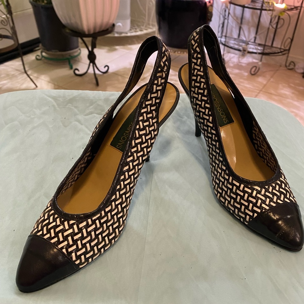 J.W ROBINSONS SLING BACK HEELS - Picture 4 of 8